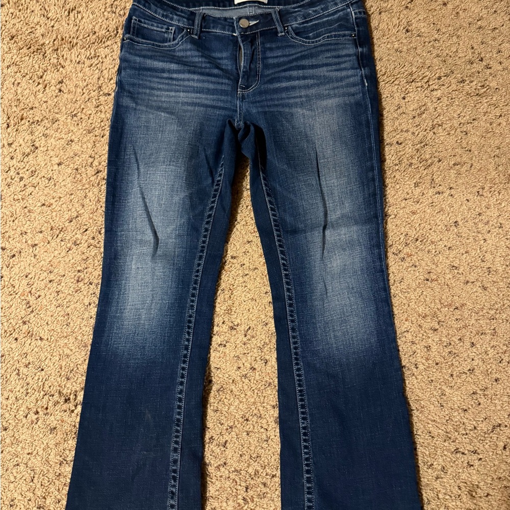 BKE Payton Dark Blue Women's Boot Cut Jeans